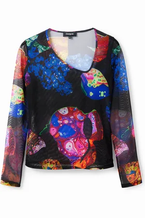 Desigual Camiseta tul mineral M. Christian Lacroix - - L