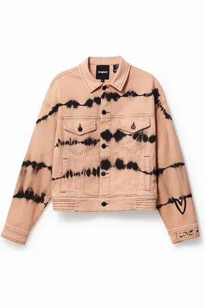 Desigual Chaqueta vaquera tie dye - - L