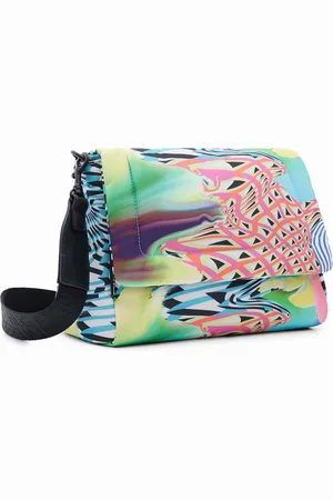 Desigual Bandolera mediana psicodelia - - U