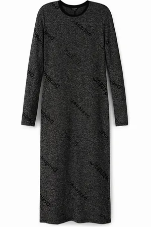 Desigual Vestido slim punto - - L