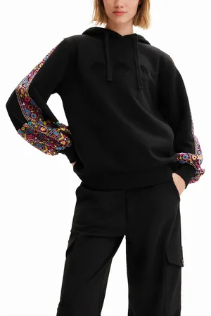 Desigual Sudadera bordado étnico - - XS