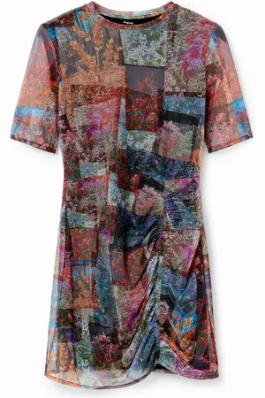 Desigual Vestido corto bosque - - L