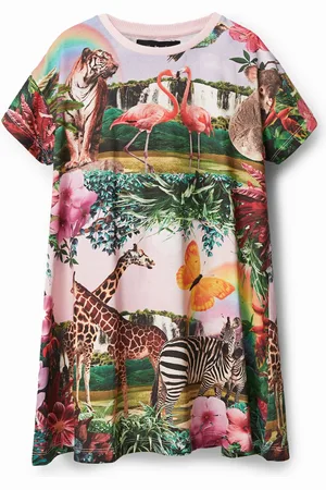 Desigual Vestido paisaje - - 13/14