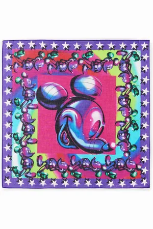 Desigual Pañuelo carré Mickey Mouse - - U