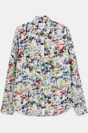 Desigual Camisa slim arty - - L