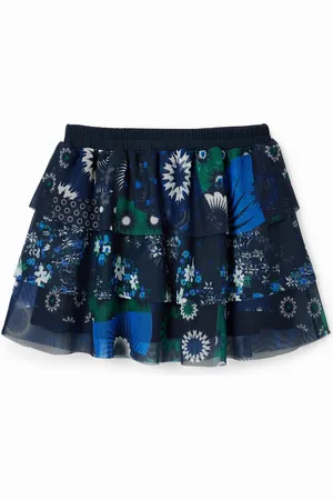Desigual Minifalda tul flores - - 11/12