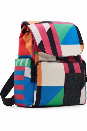 Desigual Mochila grande geométrica - - U