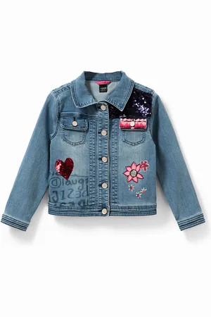 Desigual Chaqueta vaquera adornos - - 11/12