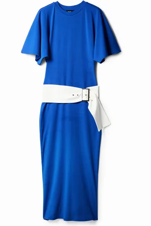 Desigual Vestido cinturón Nathy Peluso - - L