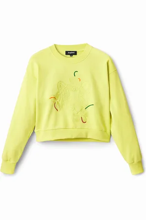 Desigual Sudadera loose tigre - - L