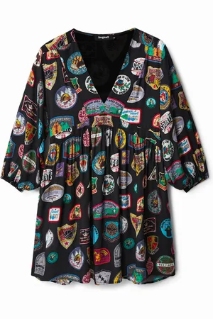 Desigual Vestido corto college - - M