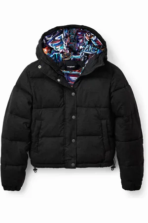 Desigual Cazadora corta padded bordados - - M