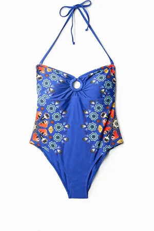 Desigual Bañador bandeau abisal - - S