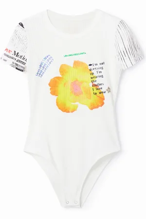 Desigual Body canalé estampados - - L