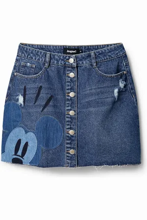 Desigual Minifalda patch de Mickey Mouse - - 34