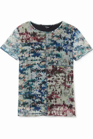 Desigual Camiseta slim tul - - L