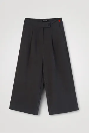 Desigual Pantalón palazzo 100% Lyocell - - L