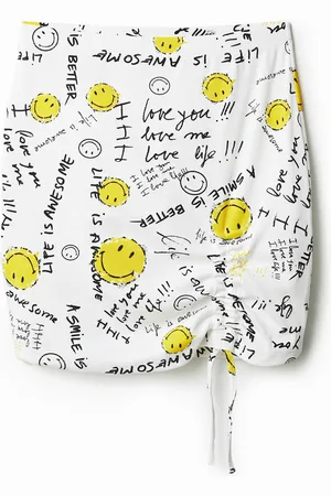 Desigual Minifalda slim Smiley® - - L