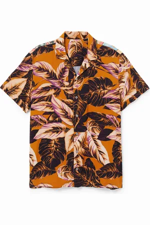 Desigual Camisa manga corta tropical - - M