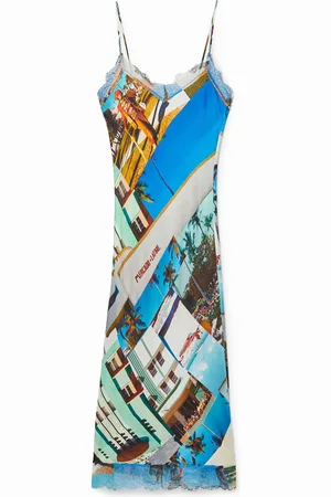 Desigual Vestido lencero South Beach - - L