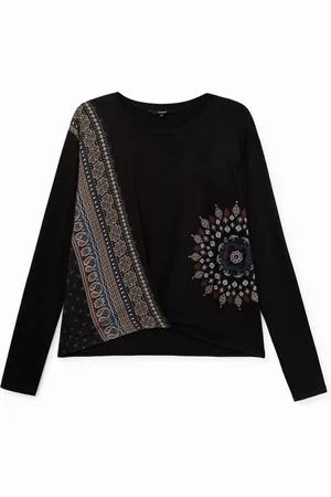 Desigual Camiseta cenefas mandala - - L
