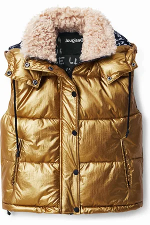 Desigual Chaleco padded borreguillo - - L