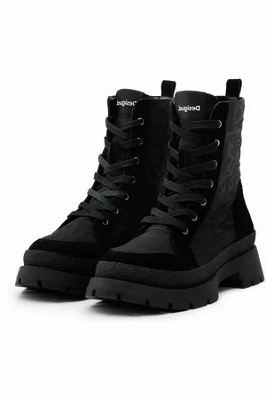 Desigual Bota cordones efecto leopardo - - 37