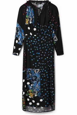 Desigual Vestido midi topos - - L