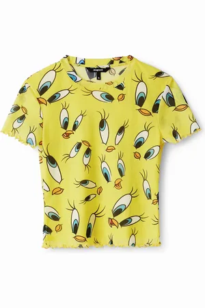 Desigual Camiseta slim tul Piolín - - L