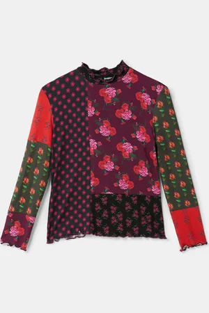 Desigual Camiseta patch flores - - 11/12