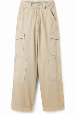Desigual Pantalón largo cargo - - 34