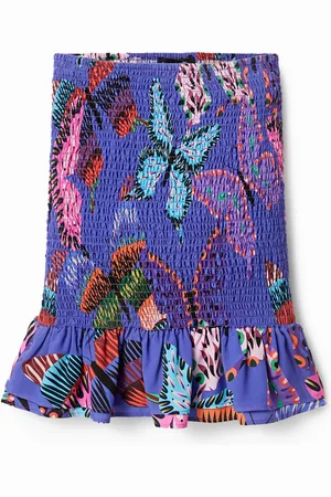 Desigual Minifalda sostenible mariposas - - L