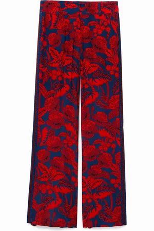 Desigual Pantalón palazzo estampado floral - - 34