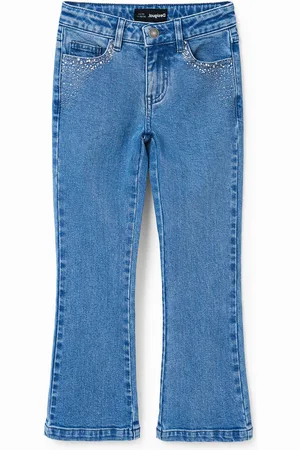 Desigual Vaqueros Flare brillo - - 11/12