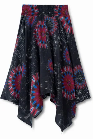 Desigual Falda asimétrica midi - - L