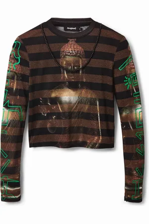 Desigual Camiseta rayas buddha - - L