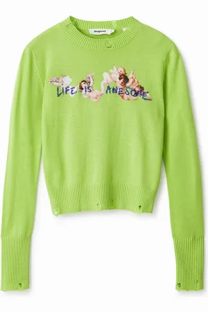 Desigual Jersey querubines - - L