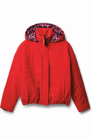 Desigual Chaqueta corta acolchada capucha - - L