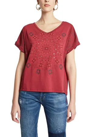 Desigual Camiseta tricot mandala - - L