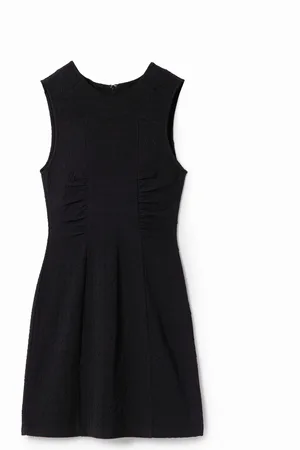 Desigual Vestido mini textura - - L