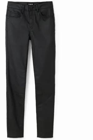Desigual Pantalón efecto piel - - 34
