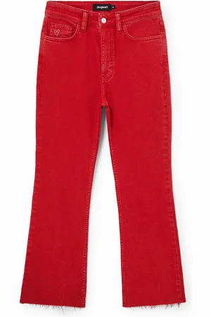 Desigual Pantalón tobillero acampanado - - 34