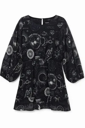 Desigual Vestido viscosa estampado - - L
