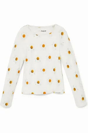 Desigual Camiseta margaritas - - 3/4