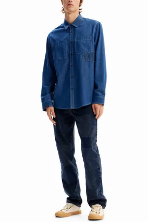 Desigual Camisa patch bolsillos - - L