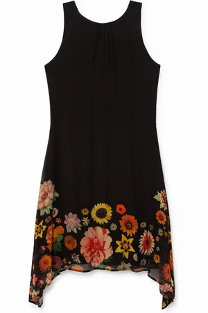 Desigual Vestido floral sin mangas - - L