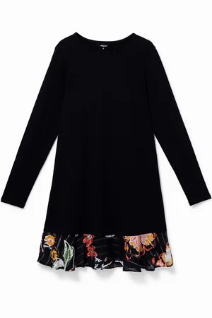 Desigual Vestido corto con bajo floral - - XS