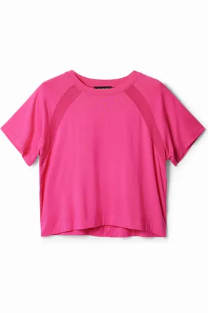 Desigual Camiseta corta sport rejilla - - XL