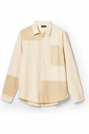 Desigual Camisa sarga patch - - L