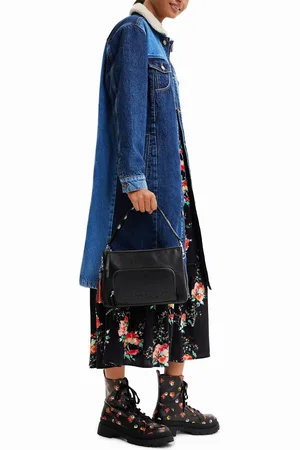 Desigual Chaqueta vaquera larga acolchada - - L